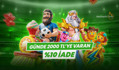 SEÇİLİ OYUNLARDAN GÜNLÜK İADE